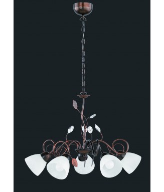 Traditio Antique Rust Chandelier -5