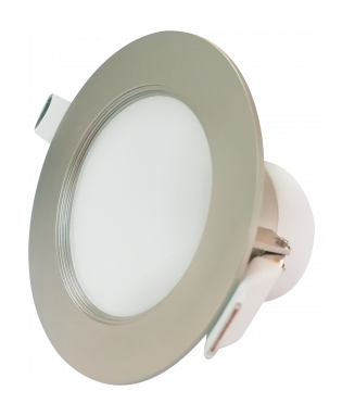 Downlight IP44 12W Silver