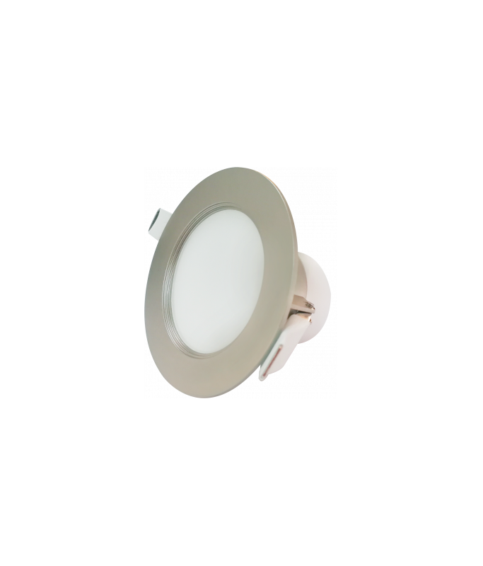 Downlight IP44 12W Silver