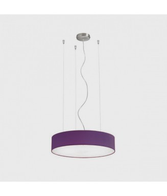 Charlie Pendant D-60cm Violet/ Rippvalgusti