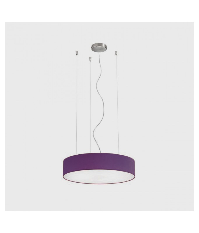 Charlie Pendant D-60cm Violet/ Rippvalgusti