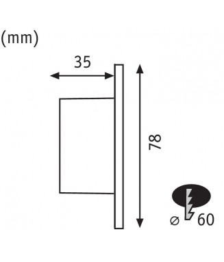 Wall LED 929.24 1,7W