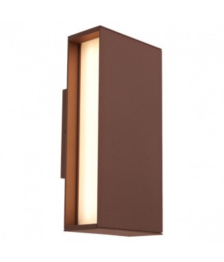 Twin Wall 8W LED Brown