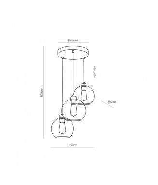 Cubus -3 Pendant 2831